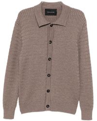 Tagliatore - Textured Wool Cardigan - Lyst