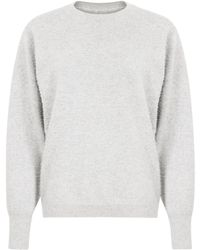 Maison Margiela - Crew-Neck Cashmere-Cotton Jumper - Lyst