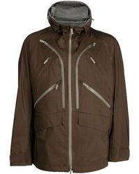White Mountaineering - Zip-Up Plaid Hooded Jacket - Lyst