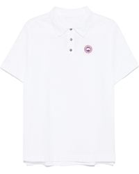 Canada Goose - Beckley Logo Cotton Polo Shirt - Lyst
