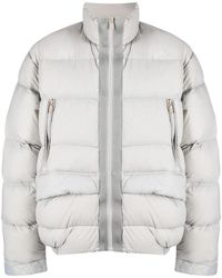 C2H4 - High-neck Padded Jacket - Lyst