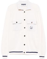 Kiton - Embroidered Logo Jacket - Lyst