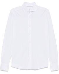 Brunello Cucinelli - Button-Up T-Shirt - Lyst