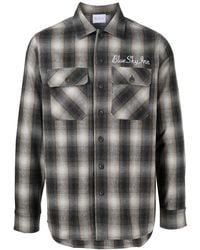 BLUE SKY INN - Check-Pattern Long-Sleeve Shirt - Lyst