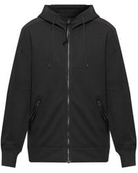 C.P. Company - Diagonal Raised Fleece Goggle Zip Sweatshirt - Lyst