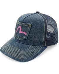 Evisu - Seagull-Print Patch-Pocket Cap - Lyst