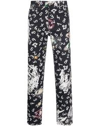 Vivienne Westwood - Planets And Numbers Print Trousers - Lyst
