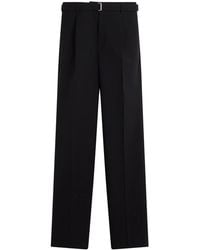 Lanvin - Belted Trousers - Lyst