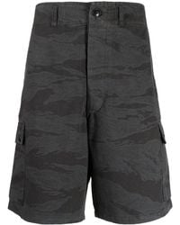 Maharishi - Camouflage-Print Cargo Shorts - Lyst