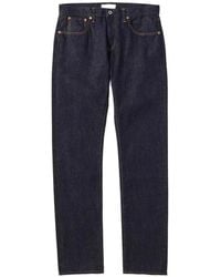 Japan Blue Jeans - Logo-Patch Slim-Fit Jeans - Lyst