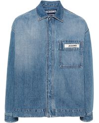 Jacquemus - La Chemise Brand-patch Relaxed-fit Shirt - Lyst