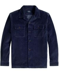 Polo Ralph Lauren - Patch-Pockets Long Sleeve Shirt - Lyst