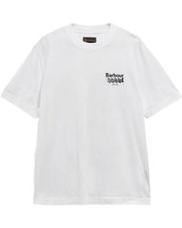 Barbour - Logo-Print T-Shirt - Lyst