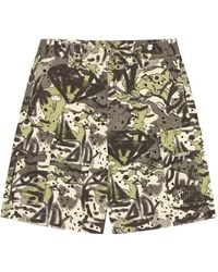 BBCICECREAM - Camouflage-Print Cargo Shorts - Lyst