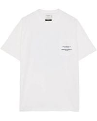 Engineered Garments - Logo-Print Pocket T-Shirt - Lyst