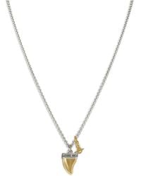 Vivienne Westwood - Orb Shark-Tooth Necklace - Lyst