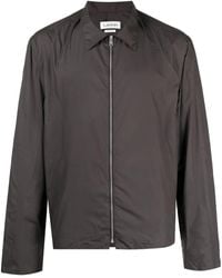 Lanvin - Lightweight Zip-Up Shirt - Lyst