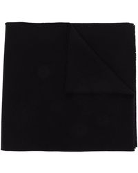 Givenchy - Greca-embroidered Wool-cashmere Scarf - Lyst