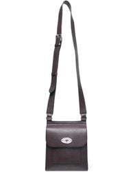 Mulberry - Small Antony Postman's-Lock Grained-Leather Messenger Bag - Lyst