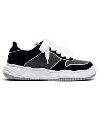 Maison Mihara Yasuhiro - Wayne Og Sole Chenille Embroidey Canvas Low-Top Sneakers - Lyst
