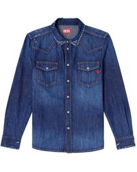 DIESEL - D-Vega Denim Shirt - Lyst