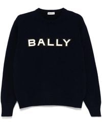 Bally - Logo-Patch Jumper - Lyst