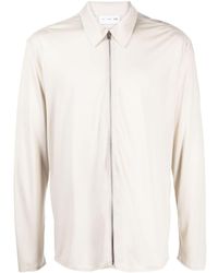 Post Archive Faction PAF - Zip-Up Lyocell Shirt - Lyst