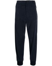 Giorgio Armani - Jersey Tapered Track Pants - Lyst