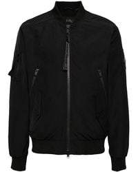 Moose Knuckles - Courville Logo-Appliqué Bomber Jacket - Lyst