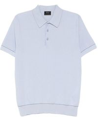 Brioni - Sea Island Piqué Cotton Polo Shirt - Lyst
