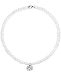 Twojeys - Round Pearl Pendant Necklace - Lyst