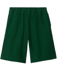 Burberry - Cotton Elasticated Shorts - Lyst