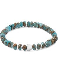 Tateossian - Nepal Nugget Beaded Bracelet - Lyst