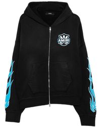 Amiri - Ma Flames Zip Hoodie - Lyst