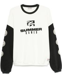 SUMMER GAMES - Logo-Print Sweatshirt - Lyst