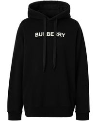 Burberry - Logo Hoodie - Lyst