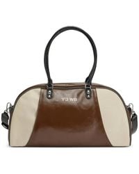 Y-3 - X Wales Bonner Leather Panelled Holdall Bag - Lyst