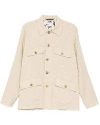 Paul Smith - Linen Field Jacket - Lyst