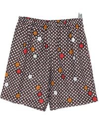 MM6 by Maison Margiela - Floral-Print Swim Shorts - Lyst