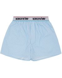 ICECREAM - Logo-Waistband Shorts - Lyst