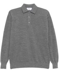 Lardini - Wool Polo Shirt - Lyst