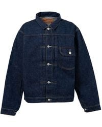 Maison Mihara Yasuhiro - Button Pocket Denim Jacket - Lyst