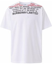 Burberry Short sleeve t-shirts for Men | Online Sale up to 63% off | Lyst