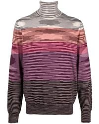 Missoni - Intarsia-Knit Wool Jumper - Lyst
