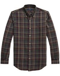 Polo Ralph Lauren - Flannel Plaid-Pattern Shirt - Lyst