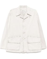 Maison Margiela - Cotton Shirt Jacket - Lyst