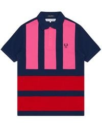 Comme des Garçons - X Ferd Perry Polo Rayé À Manches Courtes - Lyst