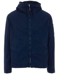 C.P. Company - Hooded Patch Logo Jacket - Lyst