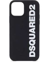 DSquared² Black Logo-print Iphone 12 Pro Max Case