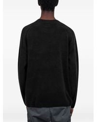 C.P. Company - Cotton Chenille Crewneck Lens Sweater - Lyst